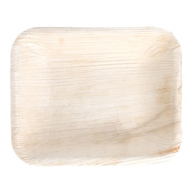 Palm Leaf Tray Rectangular Shape 16x12,5x3cm (25 Units) 