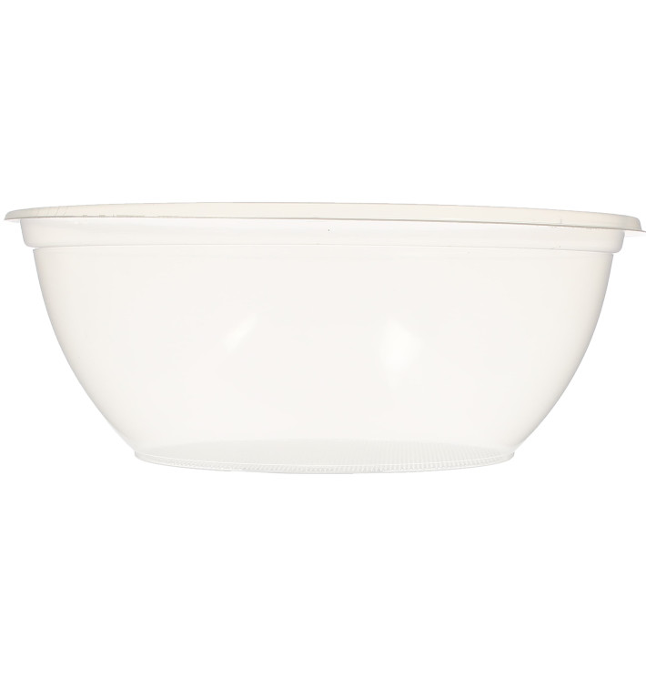 Plastic Bowl PS Clear 2000ml Ø22cm (10 Units)