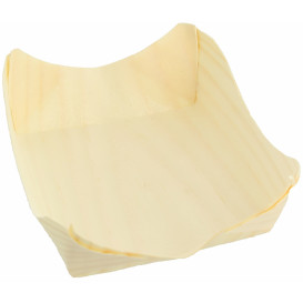 Pine Leaf Tray 10x10x3,5cm (100 Units)  