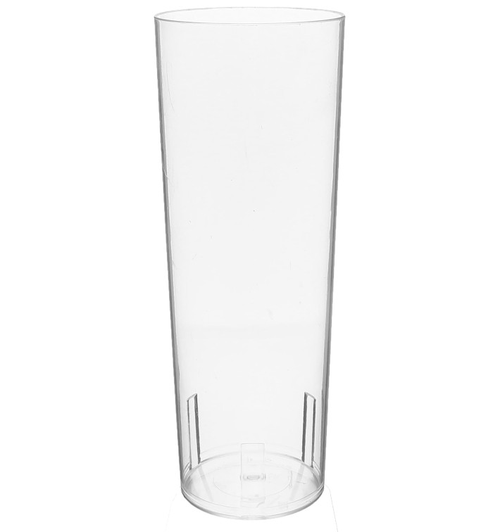 Plastic Collins Glass PS Crystal 330 ml (500 Units)
