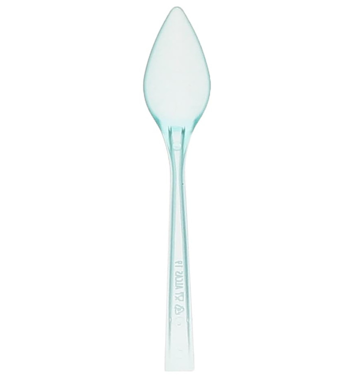 Tasting Teaspoon "Charme" Water Green 10cm (2400 Units)