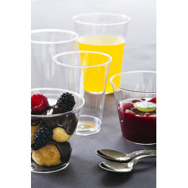 Plastic Cup PS Injection Moulding Clear 200ml (500 Units)