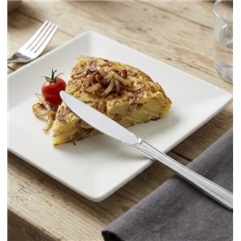 Plastic Knife Metallized 20cm (500 Units)