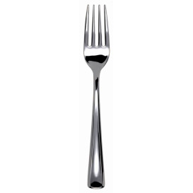 Plastic Fork Metallized 15cm (500 Units)