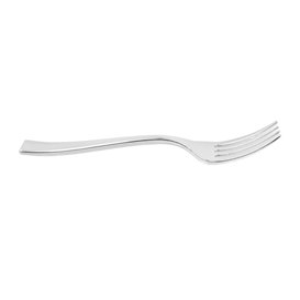 Plastic Mini Fork Metallized 10cm (100 Units)  