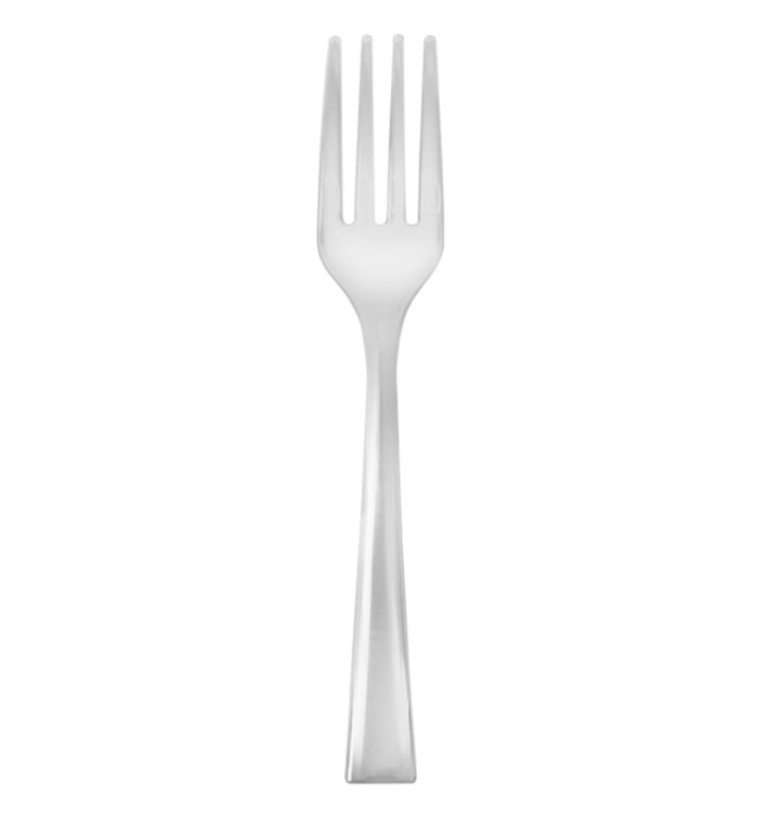Plastic Mini Fork Metallized 10cm (1000 Units)