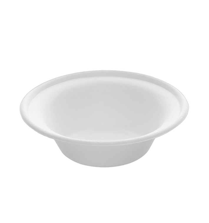 Sugarcane Bowl White Ø15cm 400ml (25 Units)