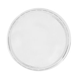 Plastic Lid PP for Deli Container Clear 350, 500 y 1000ml Ø11,5cm (500 Units)