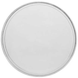 Plastic Lid for Deli Container PP Clear 350, 500 y 1000ml Ø11,5cm (50 Units)