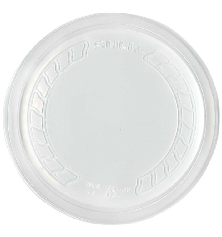 Plastic Lid PP "Deli" Translucent Ø12cm (50 Units) 