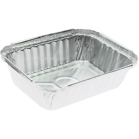 Foil Pan "3 Cannelloni" 360ml 15,6x11,6x3,5cm (100 Units)  