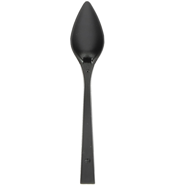 Tasting Teaspoon "Charme" Black 10cm (600 Units)  