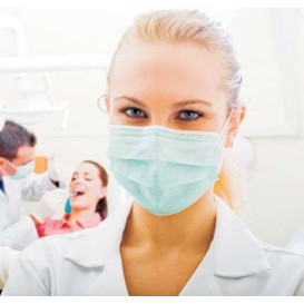 Disposable Surgical Mask Triple Layer Type IIR Blue (50 Units)