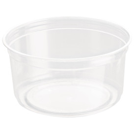 Plastic Deli Container rPET "DeliGourmet" 12 Oz/355ml (50 Units)
