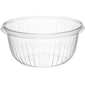 Plastic Salad Bowl PET "PresentaBowls" Clear 475ml Ø15cm (504 Units)