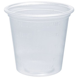 Plastic Souffle Cup PP Clear Graduated 35ml Ø4,8cm (2500 Units)