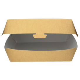 Paper Burger Box Kraft Giant size 23x17,5x8cm (25 Units) 