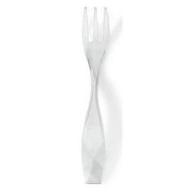 Tasting Mini Fork "Charme" Clear 10cm (600 Units)  