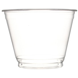Plastic Container PET Crystal 270ml Ø9,3cm (50 Units)