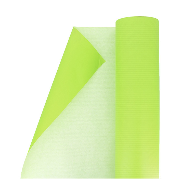 Paper Roll of Gift Wrap African Green 100m (1 Unit) 