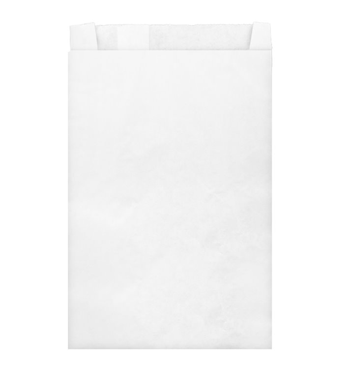 Paper Food Bag White 12+6x20cm (250 Units)  