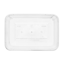 Plastic Deli Container PP Rectangular Shape 500 ml (50 Units) 