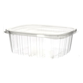 Plastic Hinged Deli Container OPS 750 ml (600 Units)