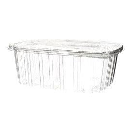 Plastic Hinged Lid OPS 2000ml (60 Units)  