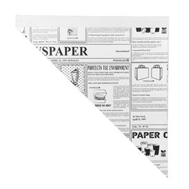 Paper Food Cone Grease-Proof "Times" 29,5cm 250g (2.000 Units)