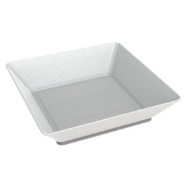 Sugarcane Mini Plate Deep White 6,5x6,5 cm (600 Units)