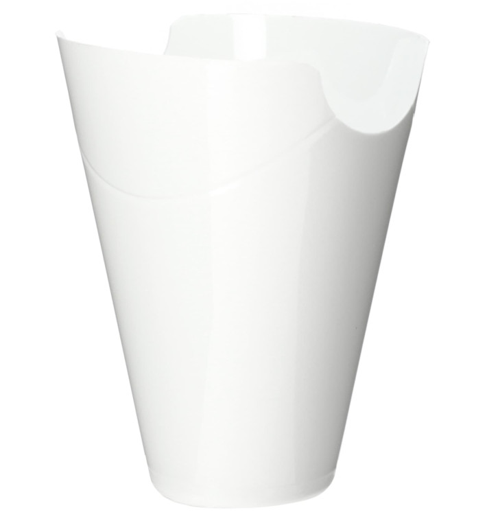 Tasting Plastic Container PP "Click-Clack" White 180ml (10 Units) (10 Units) 