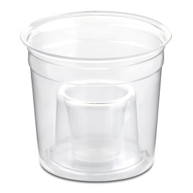Plastic Cup PS Crystal "Shot Bomb" 250ml (1000 Units)