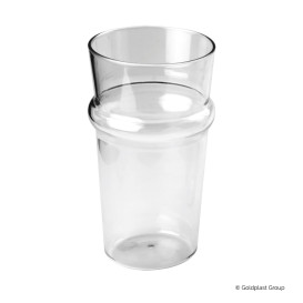 Plastic Pint Glass SAN Reusable 568ml (6 Units)