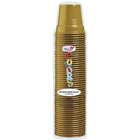 Plastic Shot PS Gold 80ml Ø5,7cm (750 Units)