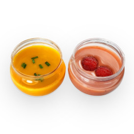 Tasting Mini Vase PET Clear 80ml  (12 Units)