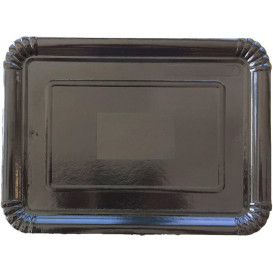 Paper Tray Rectangular shape Black 20x27 cm (100 Units)  