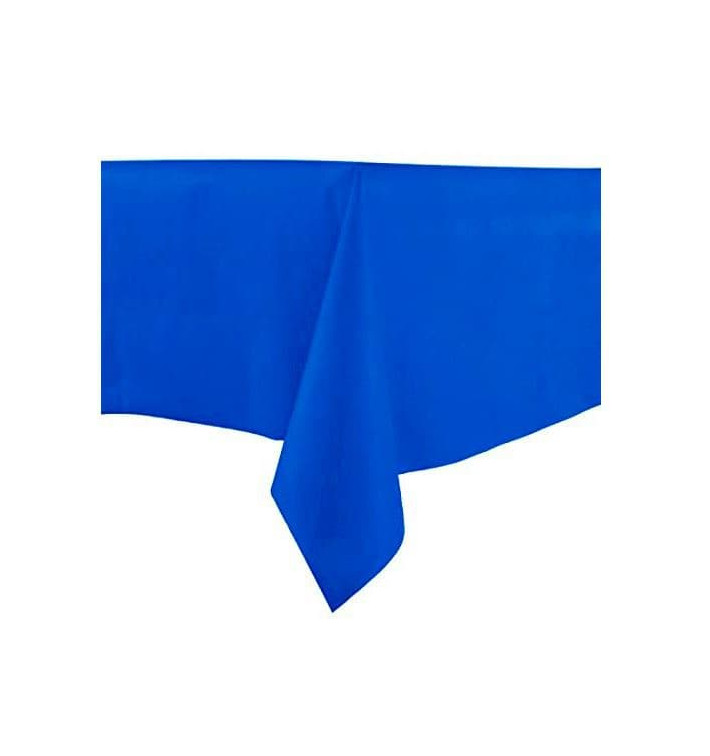 Tablecloth Novotex Non-Woven Blue 100x100cm (150 Units)  