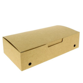 Paper Take-Out Box Large size Kraft 2,00x1,00x0,50,m (375 Units)