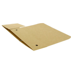 Paper Take-Out Box Large size Kraft 2,00x1,00x0,50,m (375 Units)