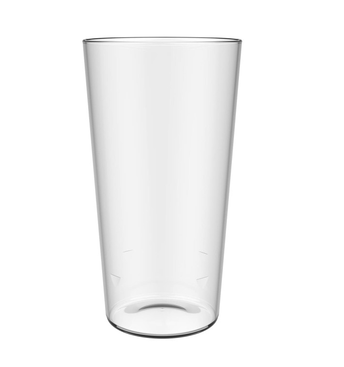 Plastic Pint Glass SAN Reusable 568ml (5 Units) 