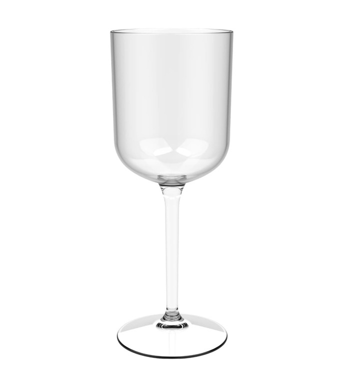 Reusable Plastic Glass Wine "Tritan" Clear 470ml (1 Unit) 