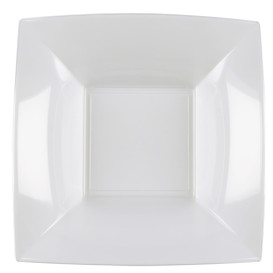 Reusable Plate Deep Clear "Bio Based" "Nice" PP 18 cm (300 Units)