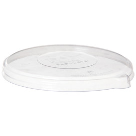 Plastic Lid Compostable PLA Clear for Bowl 355 and 470ml (50 Units) 