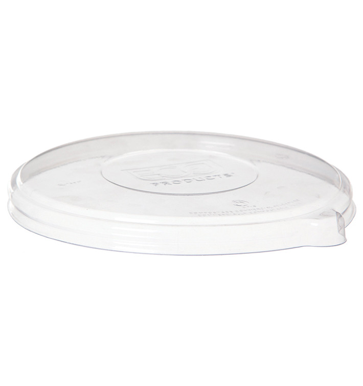 Plastic Lid Compostable PLA Clear for Bowl 355 and 470ml (50 Units) 