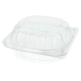 Plastic Hinged Deli Container OPS "Clear Seal" 120ml (500 Units)