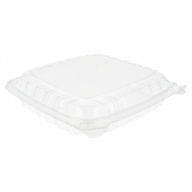 Plastic Hinged Deli Container OPS "Clear Seal" 220ml (250 Units)