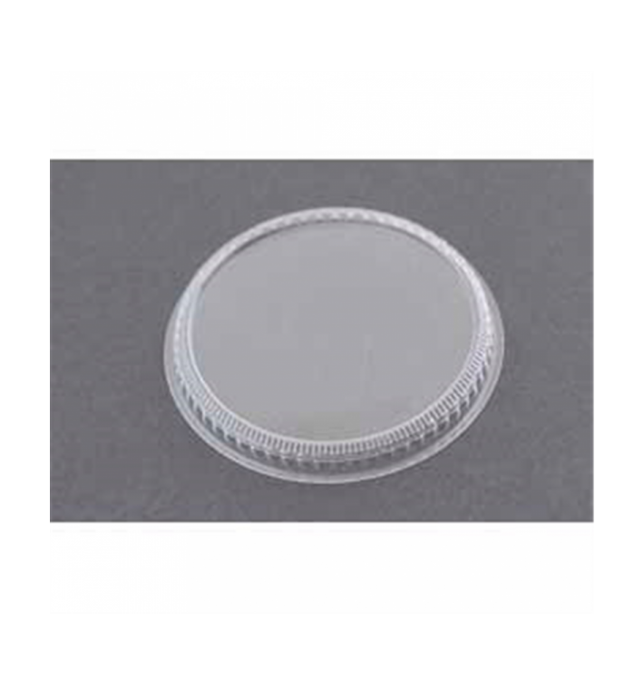 Plastic Lid for Plastic Tasting Cup PS Clear 8,3cm (200 Units)