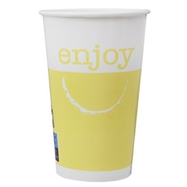 Paper Cup "Enjoy" 16 Oz/500 ml Ø9,0cm (1000 Units)
