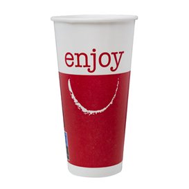 Paper Cup "Enjoy" 22 Oz/680 ml Ø9,0cm (50 Units) 