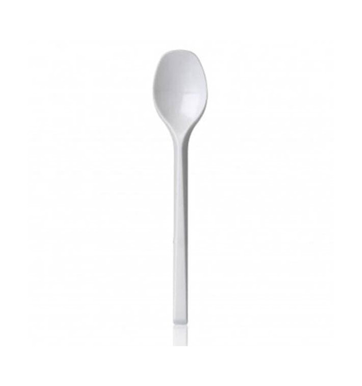 Plastic Teaspoon PS PS White 13,5cm 